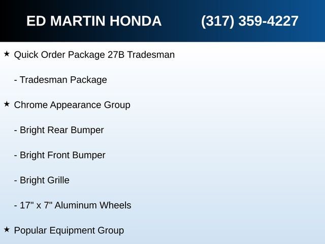 2017 RAM 1500 Tradesman