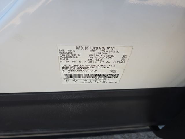 2016 Ford Explorer Base