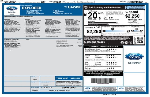 2016 Ford Explorer Base