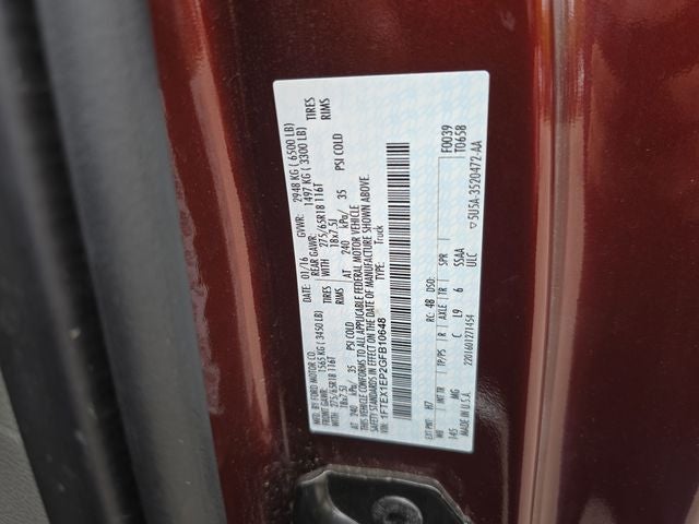 2016 Ford F-150 XLT