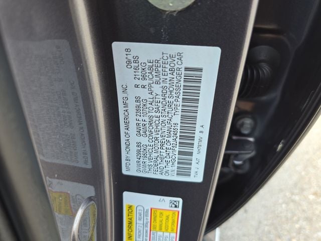 2018 Honda Accord EX-L