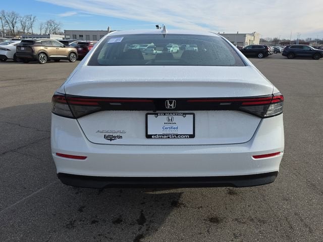 2025 Honda Accord Sedan LX