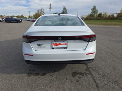 2025 Honda Accord Sedan SE