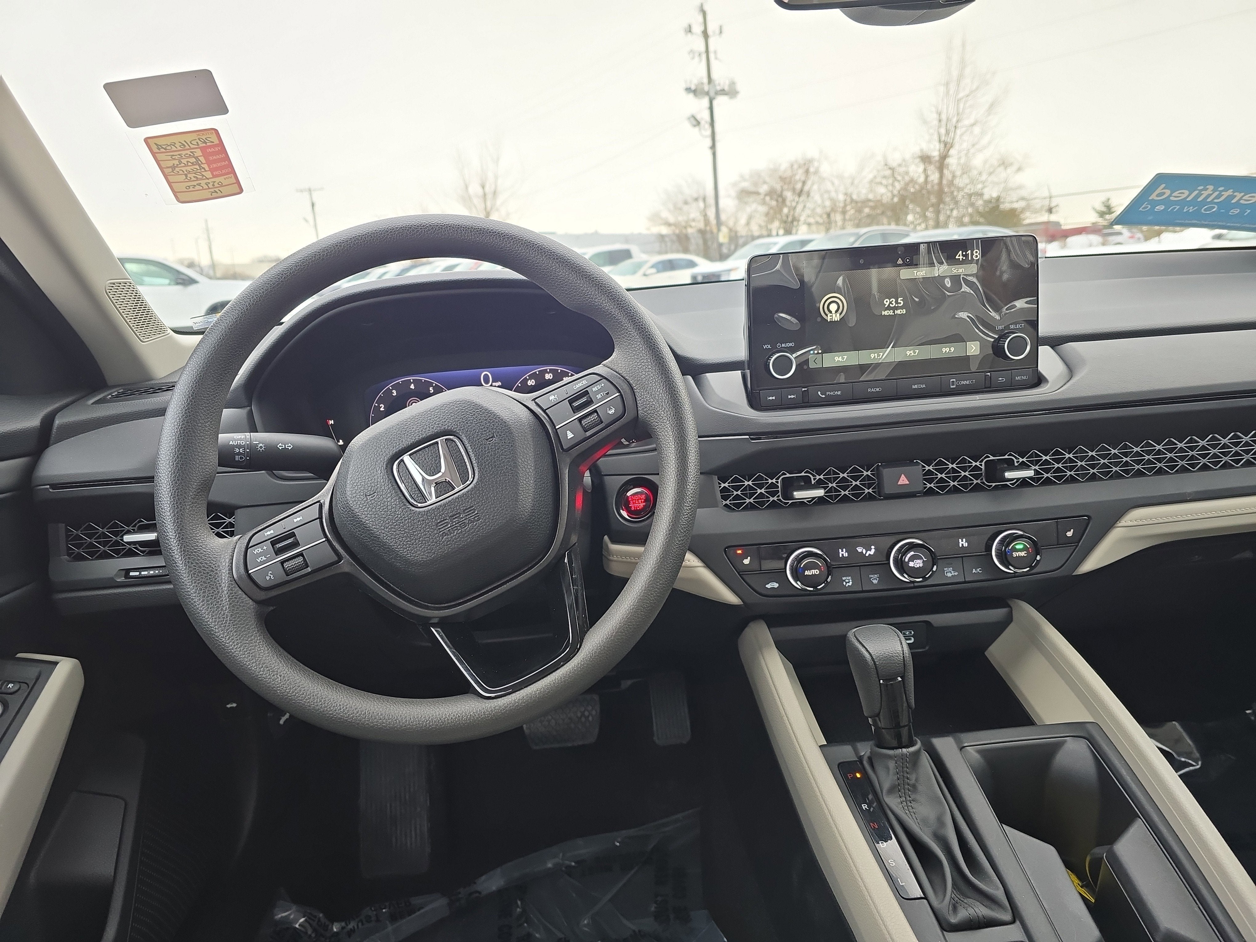 2025 Honda Accord Sedan SE