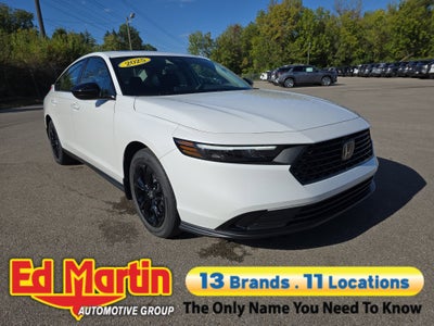 2025 Honda Accord Sedan SE