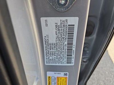 2023 Honda Accord Hybrid EX-L