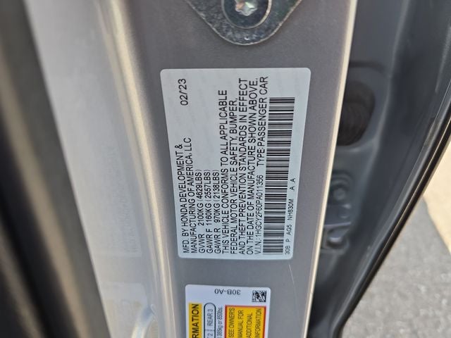 2023 Honda Accord Hybrid EX-L
