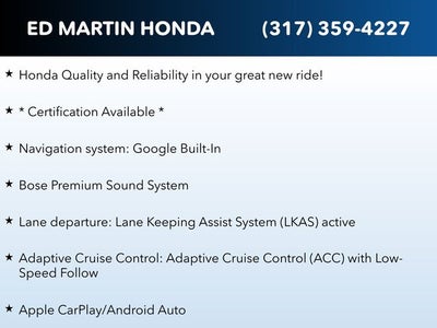 2023 Honda Accord Hybrid Touring