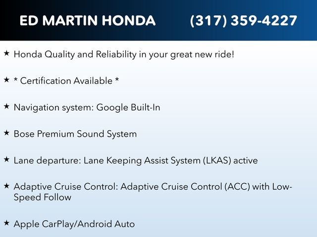 2023 Honda Accord Hybrid Touring