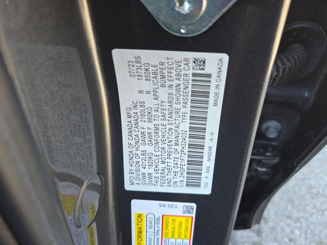 2023 Honda Civic EX