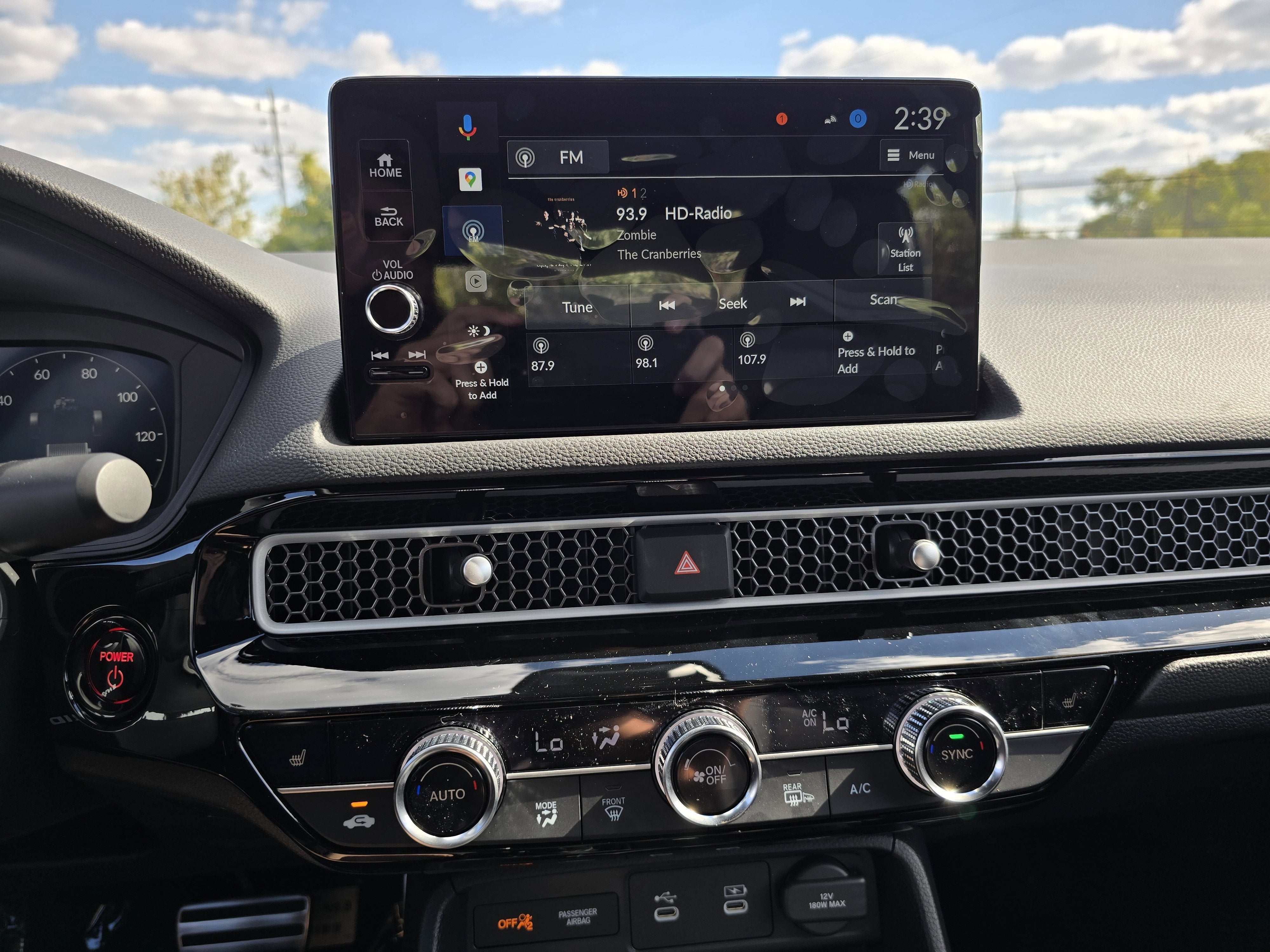 2026 Honda Civic Sedan Hybrid Sport Touring