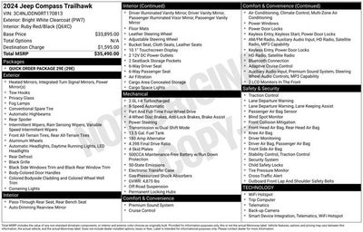 2024 Jeep Compass Trailhawk