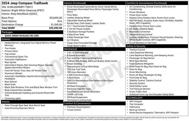 2024 Jeep Compass Trailhawk