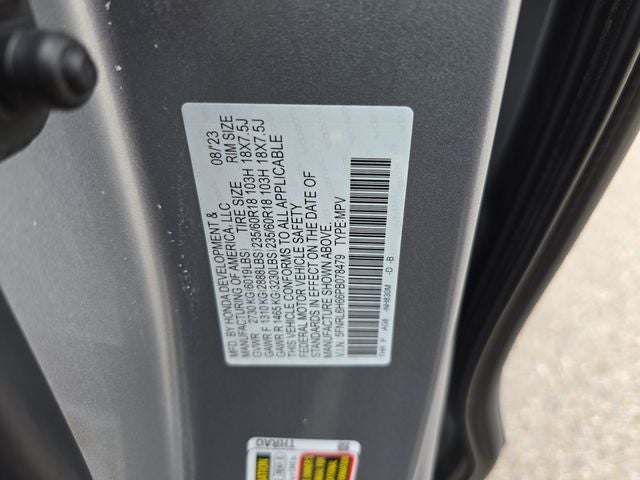 2023 Honda Odyssey EX-L