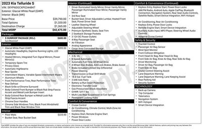 2023 Kia Telluride S