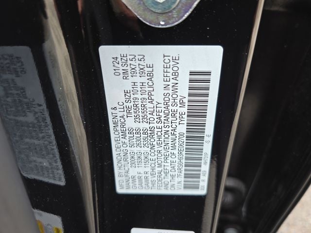 2024 Honda CR-V Hybrid Sport Touring