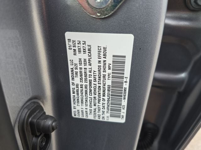 2018 Honda CR-V Touring