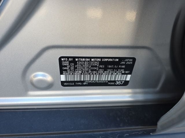 2025 Mitsubishi Outlander Sport 2.0 ES