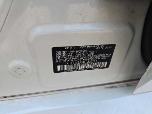 2015 Subaru Impreza WRX Base