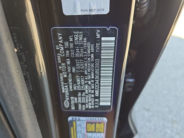 2019 Hyundai Tucson SE