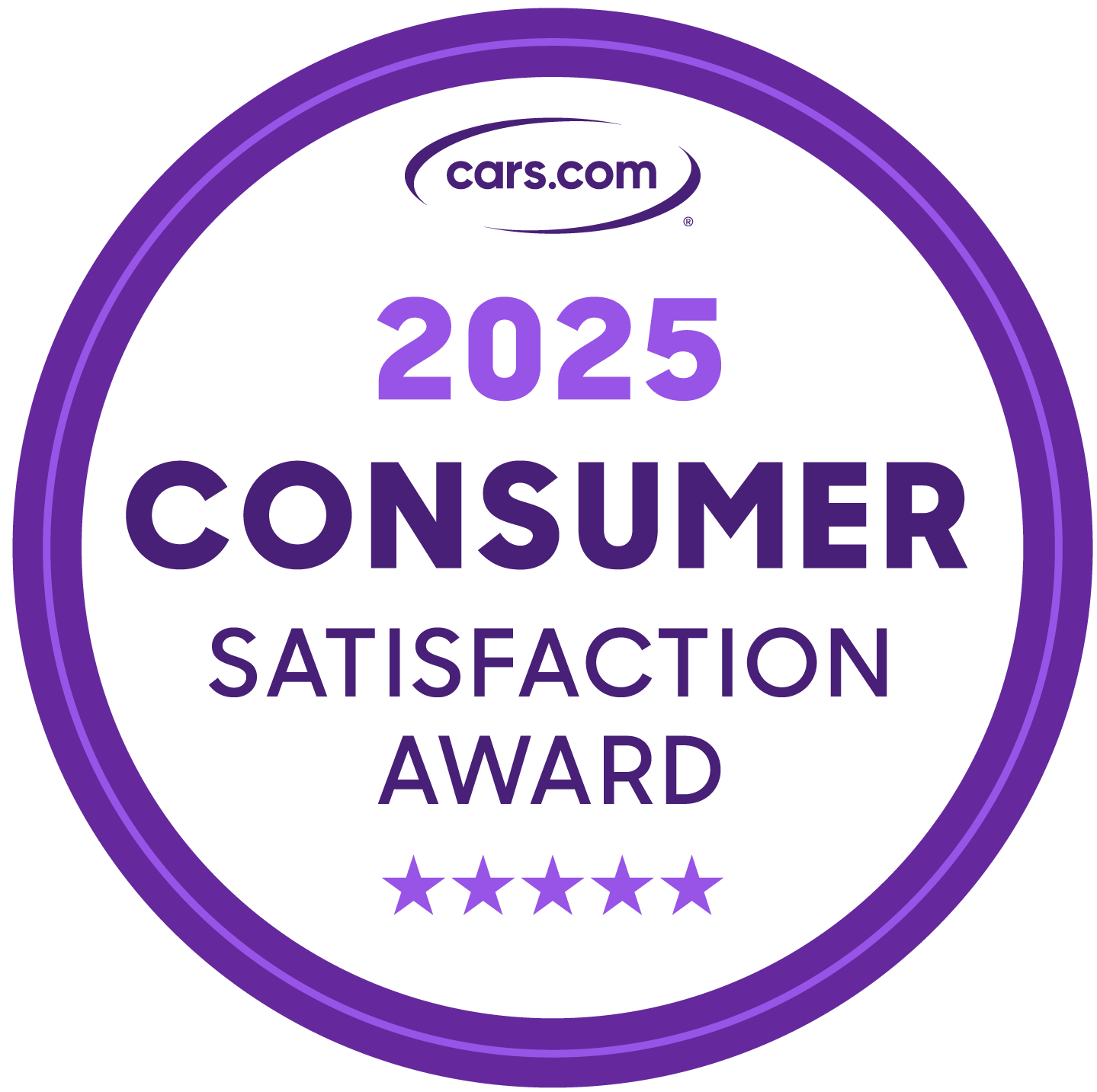 2025 Cars.com Consumer Satisfaction Award