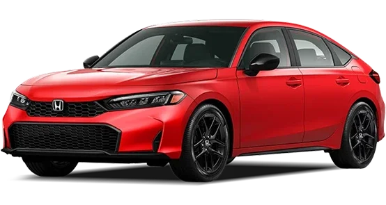 2026 Honda Civic Hatchback Sport, front three-quarter view
