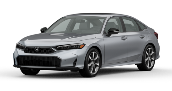 2026 Honda Civic Sport Hybrid, front three-quarter view