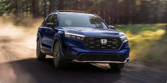 2026 Honda CR-V LX AWD, exterior three-quarter view
